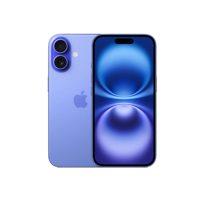 Смартфон Apple iPhone 16 128 ГБ Nano Sim + eSIM, цвет: ультрамарин (Ultramarine)