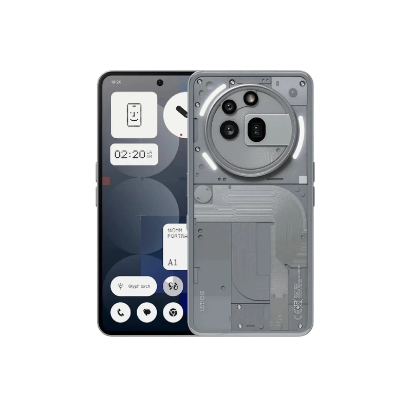 Смартфон Nothing Phone (3a) Pro 12/256 ГБ, Dual: Nano-SIM, цвет: серый (Gray)