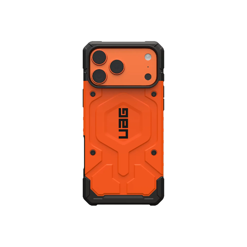 Чехол UAG Pathfinder с поддержкой MagSafe для iPhone 17 Pro, цвет: оранжевый (Orange)