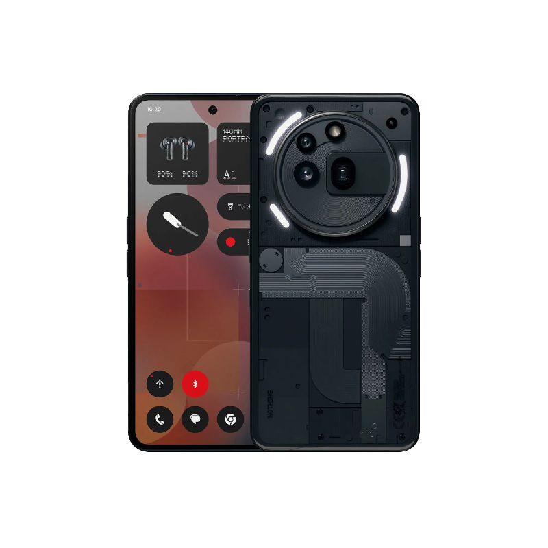 Смартфон Nothing Phone (3a) Pro 12/256 ГБ, Dual: Nano-SIM, цвет: черный (Black)