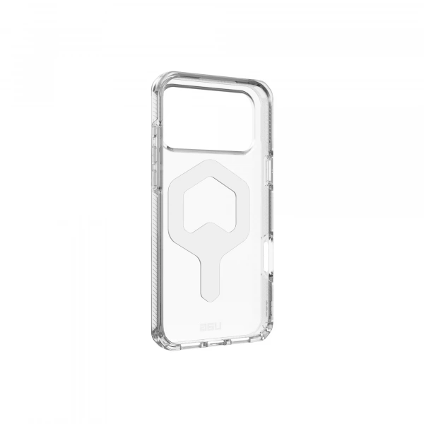 Чехол с поддержкой MAGSAFE Uag Plyo для iPhone 17 Pro, цвет: прозрачный/розовое золото (Ice/Rose Gold)