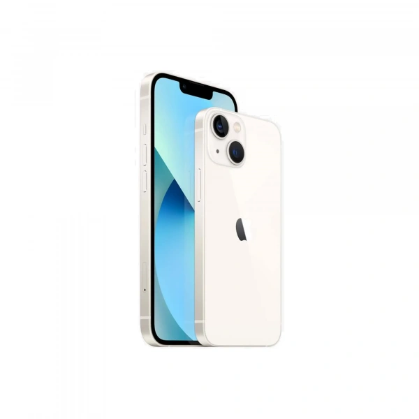 Смартфон Apple iPhone 13 256 ГБ Nano SIM + eSim, цвет: сияющая звезда (Starlight)