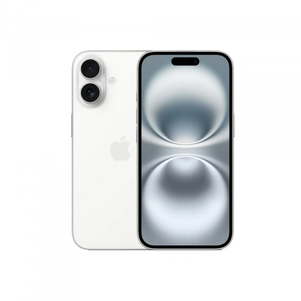 Смартфон Apple iPhone 16 Plus 128 ГБ Nano Sim + eSIM, цвет: белый (White)