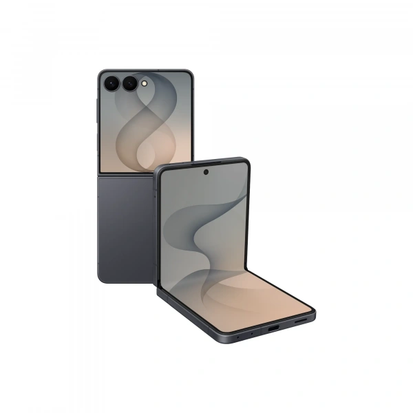 Смартфон Samsung Galaxy Z Flip8 12/256 ГБ, Nano Sim + eSIM, цвет: графитовый (Graphite)
