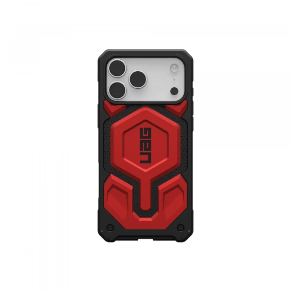 Чехол UAG Monarch Pro с поддержкой MagSafe для iPhone 17 Pro цвет: красный (Crimson)