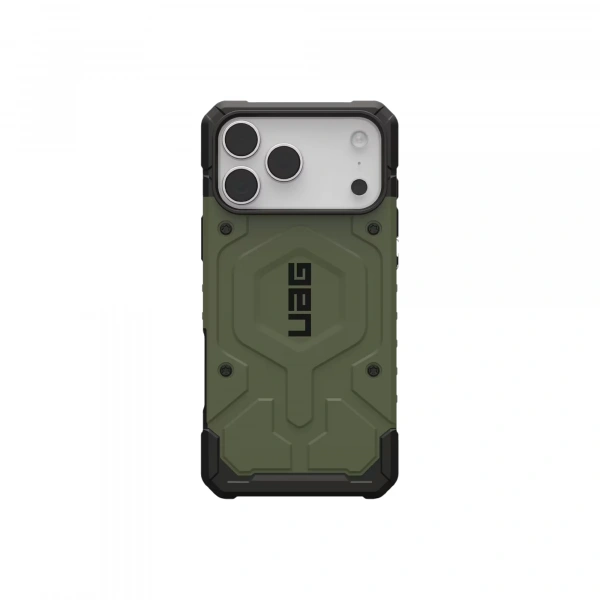 Чехол UAG Pathfinder с поддержкой MagSafe для iPhone 17 Pro Max, цвет: оливковый (Olive Drab)