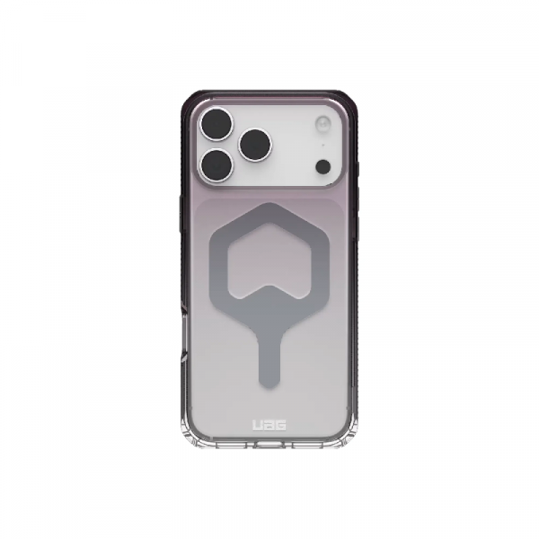 Чехол с поддержкой MAGSAFE Uag Plyo для iPhone 17 Pro Max, цвет: черный переходит в прозрачный (Black/Clear Ombre)