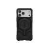 Чехол UAG Monarch Pro с поддержкой MagSafe для iPhone 17 Pro цвет: черный кевлар (Kevlar Black)