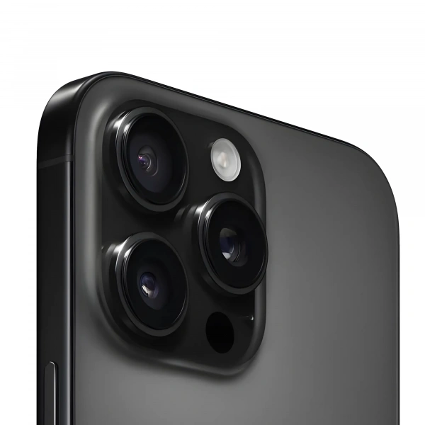 Смартфон Apple iPhone 16 Pro 128 ГБ, Dual sim (две SIM-карты), цвет: черный титан (Black Titanium)