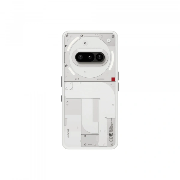 Смартфон Nothing Phone (3a) 8/128 ГБ, Dual: Nano-SIM, цвет: белый (White)