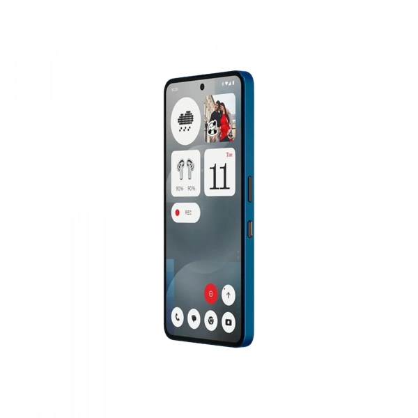 Смартфон Nothing Phone (3a) 8/128 ГБ, Dual: Nano-SIM, цвет: голубой (Blue)