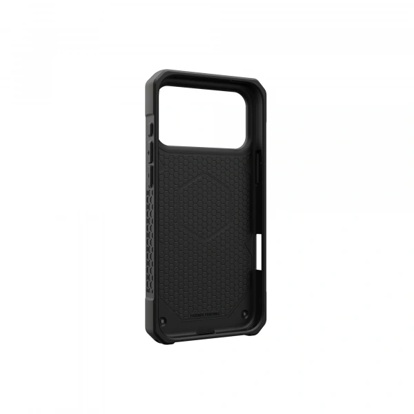 Чехол UAG Monarch Pro с поддержкой MagSafe для iPhone 17 Pro Max цвет: черный карбон (Carbon Fiber)
