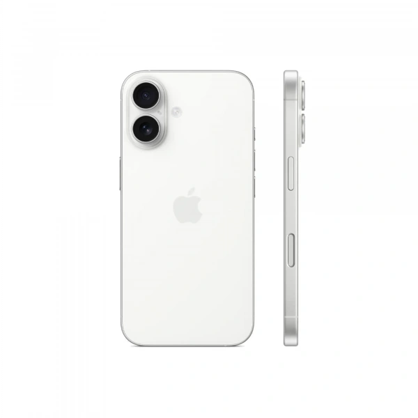 Смартфон Apple iPhone 16 Plus 128 ГБ Nano Sim + eSIM, цвет: белый (White)