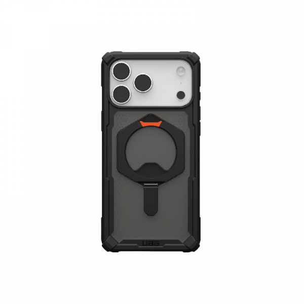 Чехол с поддержкой MAGSAFE Uag Plasma XTE для iPhone 17 Pro Max, цвет: черно/оранжевый (Black/Orange)