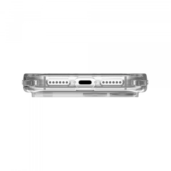Чехол с поддержкой MAGSAFE Uag Plyo для iPhone 17 Pro, цвет: прозрачный/розовое золото (Ice/Rose Gold)