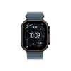 Часы Apple Watch Ultra 3 GPS 49 мм, корпус черный титан (Black Titanium), ремешок Ocean, Якорный синий (Anchor Blue)