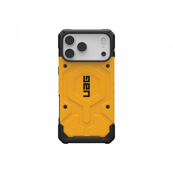 Чехол UAG Pathfinder с поддержкой MagSafe для iPhone 17 Pro Max, цвет: желтый (Heritage Yellow)