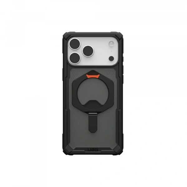 Чехол с поддержкой MAGSAFE Uag Plasma XTE для iPhone 17 Pro Max, цвет: черно/оранжевый (Black/Orange)