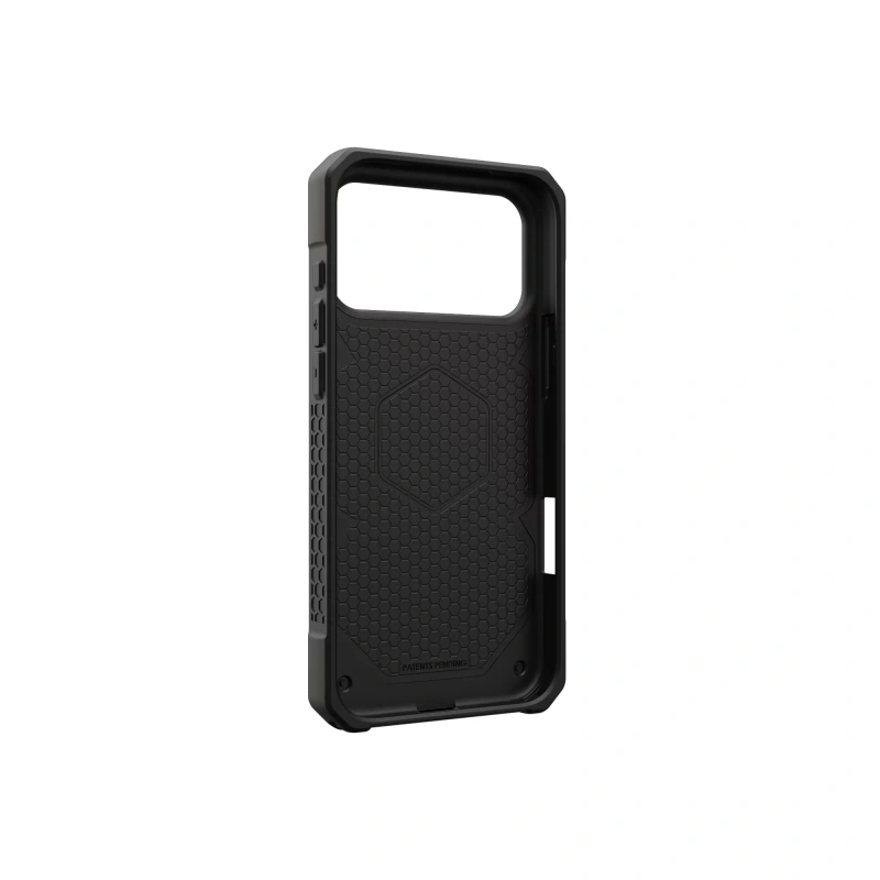Чехол UAG Monarch Pro с поддержкой MagSafe для iPhone 17 Pro цвет: черный кевлар (Kevlar Black)